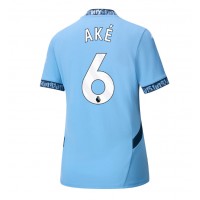 Manchester City Nathan Ake #6 Domáci Ženy futbalový dres 2024-25 Krátky Rukáv